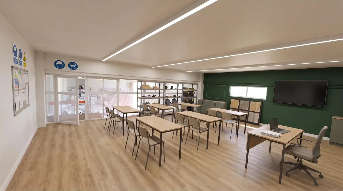 Salle de formation de l'Académie Herculex